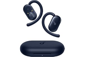 Soundcore V20i von Anker Open-Ear Kopfhörer, verstellbare Ohrhaken, Fester Halt, starker Bass, rausc