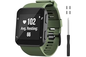 Shieranlee Soft Silicone Strap for Garmin Approach S10 Lightweight GPS Golf Watch Strap