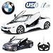 Produktbild Comtechlogic CM-2217 Offiziell Lizenziert 1:14 BMW i8 Ferngesteuert RC USB Elektroauto mit Fernbedienung Öffnende Türe - Bereit Zum Rennen EP RTR - Weiß
