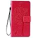 Produktbild Fall für Sony Xperia Z4, Sony Xperia Z4 Schutzhülle, coffeetreehouse Pretty Persönlichkeit sehr Schutz Gute Qualität PU Leder Wallet und Kartenschlitz Flip Schutzhülle/Antiscratch Smart Case für Sony Xperia Z4. Zehn Arten von Solid Style Baum Style Cat – Blau