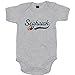 I'm a Seahawk Premium Babybody | American Football | Super Bowl | NFL | Mädchen und Jungen | Kurzarmbody © Shirt Happenz , Farbe:Grau-Meliert (Heather Grey Melange BZ10);Größe:12-18 Monate