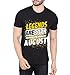 Legends Are Born In August T-shirt RS.499.00