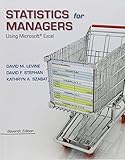 Statistics for Managers Using Microsoft Excel