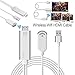 Produktbild HKFV WiFi HDTV mit Bildschirmlinie Adapter 1080P HDTV für iPhone XS/XS MAX/XR HDMI Kabel-Adapter