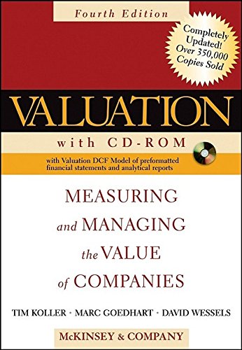 Télécharger Valuation: Measuring And Managing The Value Of Companies Gratuit