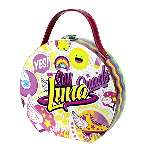 Disney Soy Luna Beauty-Set für Mädchen (Schminke für Lippen und Augen, Nagellack, Sticker, Schmuck) im stylischen Make-Up-Koffer - 2