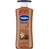 Vaseline Intensive Care 24 hr nourishing Cocoa Glow Body Lotion with Cocoa And Shea Butter, Restores Glow for all skin type -