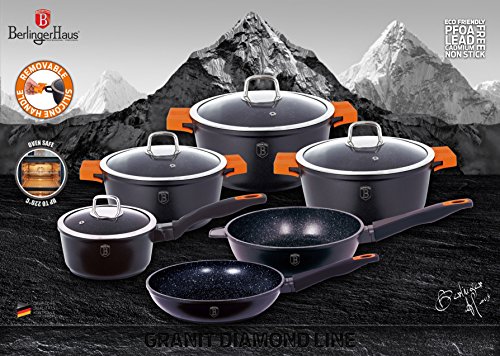 Berlinger Haus Akku-Küche 10 teilig Granit Diamond Line - 2