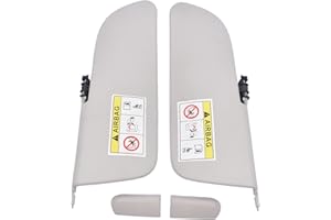 NSGMXT Left & Right Sun Visor Set 1613251480 Compatible with C3 II SC 2009-2016