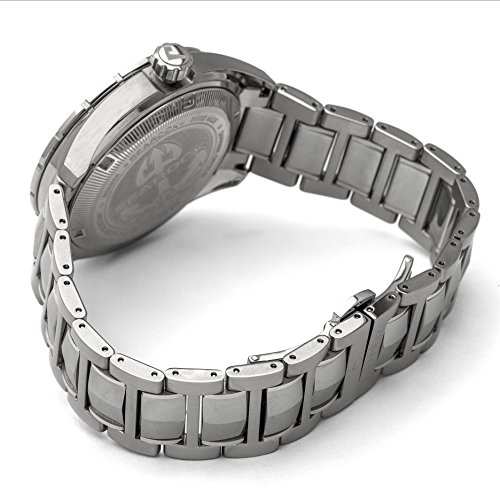 Roamer Men's Automatic Watch with Black Dial Analogue Display and Silver Stainless Steel Bracelet 211633 41 04 20