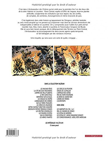 Livres Couvertures de Valérian, tome 6 : L'Ambassadeur des ombres