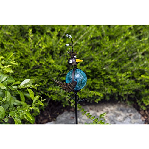 insatech Solar LED VOGEL SULLEY Solarvogel Gartenfigur Solarleuchte Dekoleuchte - 2