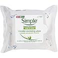 Simple Micellar Cleansing Facial Wipes, 25 Wipes