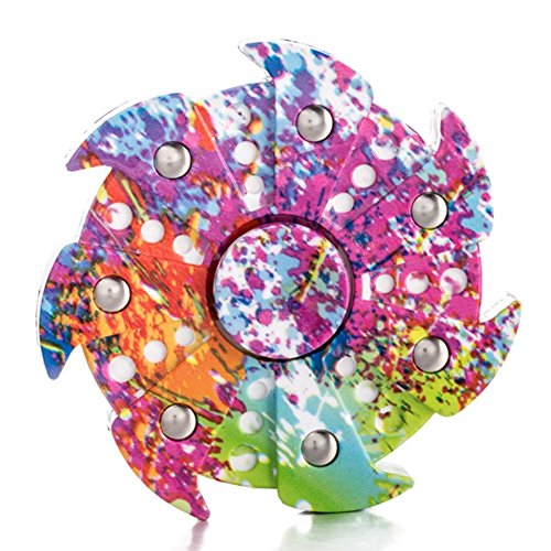 Evermarket Heptagon Multicolor Fidget Hand Spinner EDC Focus Anxiety Stress Relief Toy for Killing Time Evermarket Heptagon Multicolor Fidget Hand Spinner EDC Focus Anxiety Stress Relief Toy for Killing Time