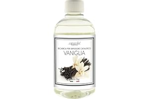 Camomilla Torino Dell'art Recarga perfume 500 ml para lámpara catalítica 25 fragancias.Italy. (vainilla)