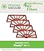 Produktbild Neato XV 4-11 Air Filter für Neato XV11 XV - 11 alle Floor Leselampe, Staubsauger System; im Vergleich zu Neato Filter Part #945-0004 (9450004), Design &entworfen von Crucial Vacuum