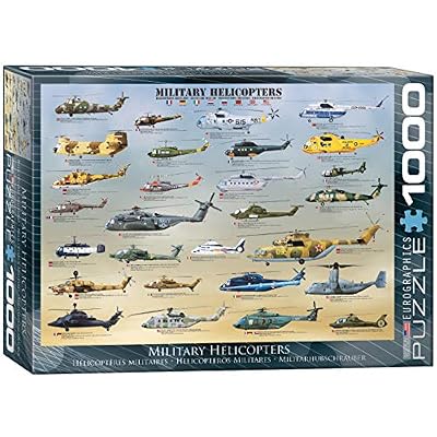 Eurographics hélicoptères Militaires Puzzle (1000 pièces)