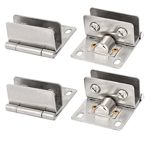 sourcingmap-4Stk-5mm-6mm-Dicke-Glas-Tr-Metall-Wand-Montage-Klemme-Halter-Scharnier