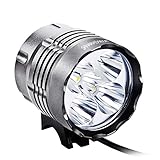 Sahara Sailor 5600 Lumens Bike Light T6 Cree LEDs Bicycle Cycling Lights Headlight Lamp W Rechargeable 4400 MAH Battery