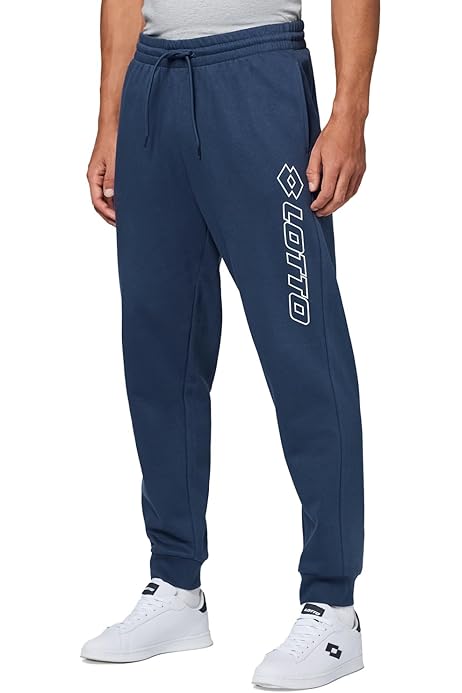 Pantaloni Sportivi Tuta Uomo Cotone Lotto Pantaloni Jogging Uomo