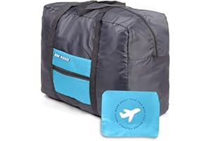 HIDEWALKER 45x35x20 Borsa da Viaggio Borsone da Viaggio Pieghevole Archiviazione Bagagli Corsa Della Spalla Dell'organizzatore di Immagazzinaggio per Viaggio Campeggio Palestra