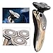 Shaver LuckyFine NEW 3D Floating Men's Electric Beard Shaver Rechargeable Washable Razor Cordless.