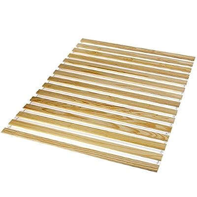 IDIMEX Sommier en pin massif 15 lattes sans cadre 140 x 200 cm