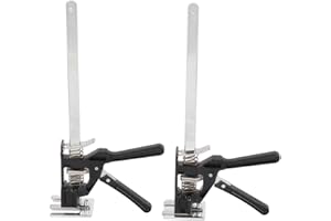 aleawol Arbeitssparender Arm Heber 260KG Tragfähigkeit, 2 Stück 38cm, Hubhöhe 25cm, Labor Saving Arms Vollstahl Handheber Werkzeug für Cabinet, Fenster, Wardrobes, Flooring