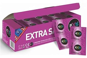 Exs Condoms Exs Extra Safe - 144 confezioni da 520 Gr