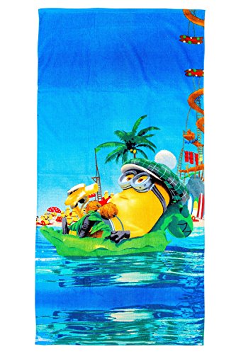 Minions Strandtuch/Badetuch, 70 x 140 cm, Original Lizenzware