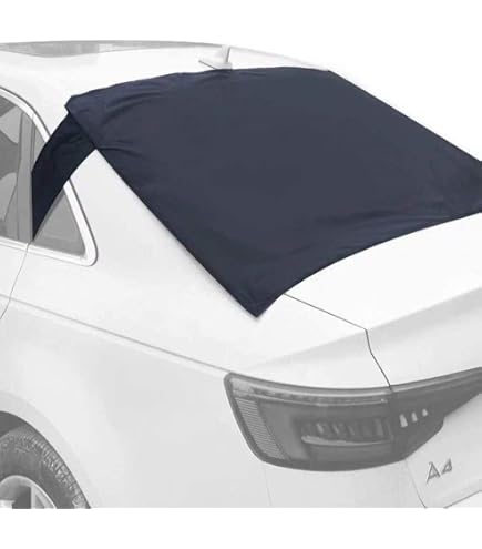 IZoeL Couverture Magnétique Pare-Brise Voiture XL 157x126cm - Protection Hiver Neige Givre Soleil