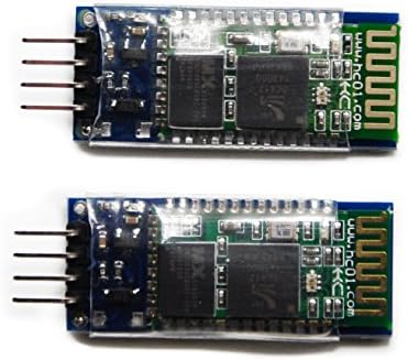 HYY 2Pcs HC-06 Bluetooth Serial Pass-Through Module Wireless Serial Communication Compatible with Arduino