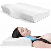 Ortopedik Boyun Yastığı | Boyun Ağrısı İ&ccedil;in Ergonomik Uyku Yastığı Boyun D&uuml;zleşmesi Yastığı