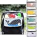 Baby Stroller Organiser Bag with Cup Phone Holders, Water Resistant Baby Storage Basket for Pushchairs, Prams, Strollers, Buggies(Dark Blue)