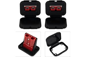 HpLive Supporto per Pannello da 50 A per connettore per Anderson, per roulotte, Barca, Yacht, Camper, Bus