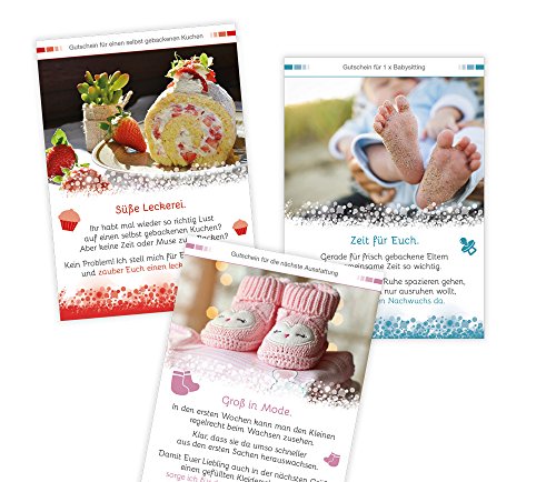 Zur Geburt » Das nützliche Geschenk zur Geburt für Eltern. 12 tolle Aufmerksamkeiten für die frisch gebackenen Eltern! 12 x Unterstützung schenken. 12 x füreinander da sein. DAS Geschenk zur Geburt. - 3
