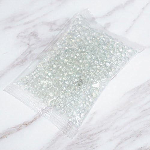 Myanburm home fishbowl beads for slime ,5 pack plastic fish bowl slime beads for DIY Project ,0.28 inch Vase Filler Beads for Homemade Slime