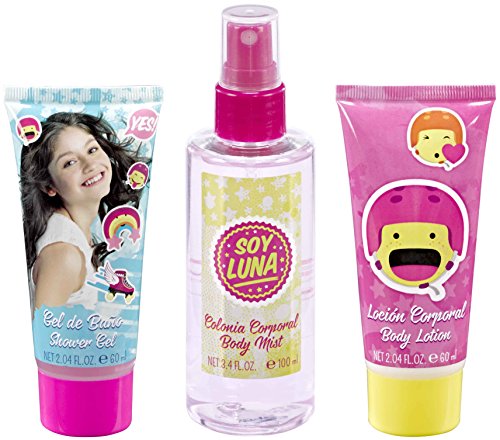 SOY LUNA Disney Kosmetiktasche mit Eau de Toilette (100 ml), Duschgel (60 ml) und Bodylotion (60 ml), 1er Pack (1 x 1 Stück) - 3
