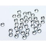 iTemer Strass Steine glitzernden transparent Glitzersteine Flachboden DIY Dekor 1440 pcs -