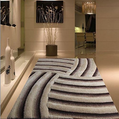 SKC Rugs Feather Thick Carpet Living Room Bedroom Carpet Fabric Home Pattern Perspective ( Size : 1400MM × 2000MM )
