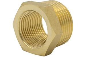 VARIOSAN Reduktor 15020, 3/4" x 1/2" AG/IG, mosiądz, nadaje się do wody pitnej