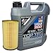 Produktbild LIQUI MOLY Top Tec 4600 5W-30 3756 + MANN FILTER Ölfilter HU 612/2 x