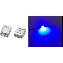 Wago PLC 50 LED SMD PLCC2 Blu Ultra Luminosi - Per Circuiti Elettronici N 514820 - Foto 6