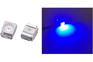 TECNOSTORE 20 x LED SMD 3528 lumière bleue haute luminosité diodes bleues PLCC Blue