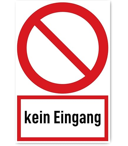 Suchergebnis Auf Für: Schilder Kein Durchgang