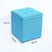 Produktbild Wanli Shopping Mall Startseite Multifunktionale Stoffablage Hocker Aufbewahrung Hocker Waschbecken Aufbewahrungsboxen Schuhe Hocker Kleine Sofa Hocker (Farbe : E)