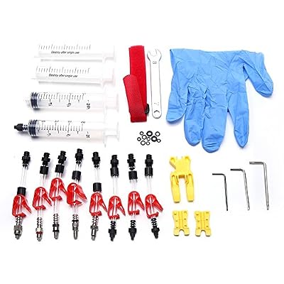 VGEBY Kit de Purge Vélo Disque Frein Hydraulique Professionnel pour Shimano TEKTRO Magura Louise Marta