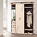 Produktbild Garderoben Set Dielen Schrank Möbel Kombi Set Flur Regal Spiegel Wenge 690 NEU