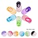 Goodlucky365 6 Pairs Anti Slip Baby Socks Girls with 3 Pair Baby Knee Elbow Pad Crawling Safety Protector for 8 - 36 Months