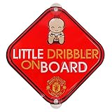 Manchester United FC Official Football Gift Metal Car Window Sign (RRP £5.99!)